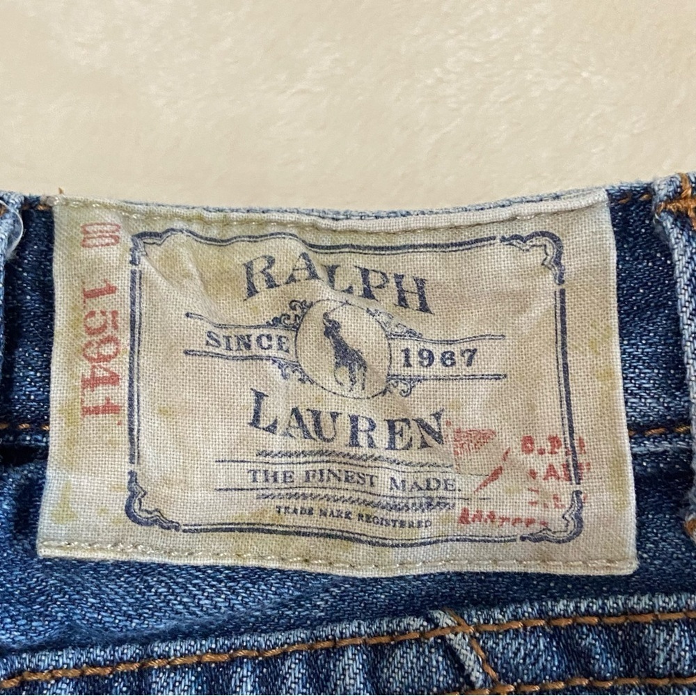 RALPH LAUREN / Denim Mini Skirt Size 3 - Picture 5 of 6